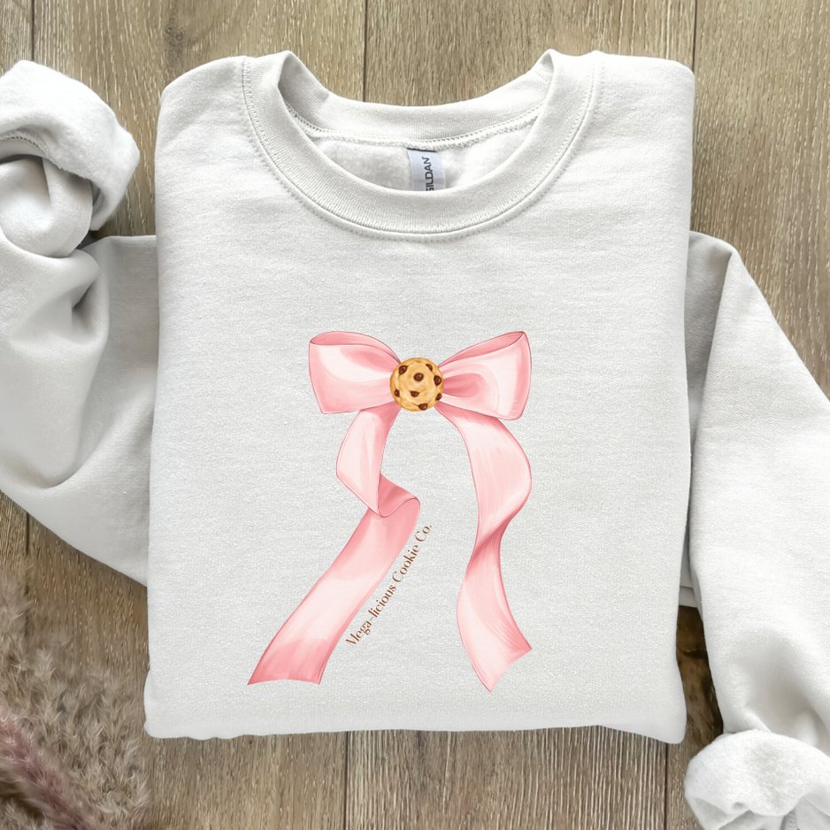 long bow crewneck sweatshirt - Mega-licious Cookie Co.