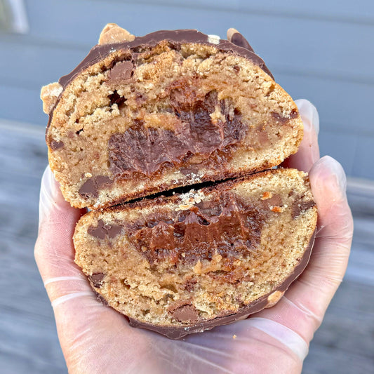 Chocolate Peanut Butter Protein Cookie