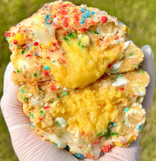 Birthday Cake Crunch - Mega-licious Cookie Co.
