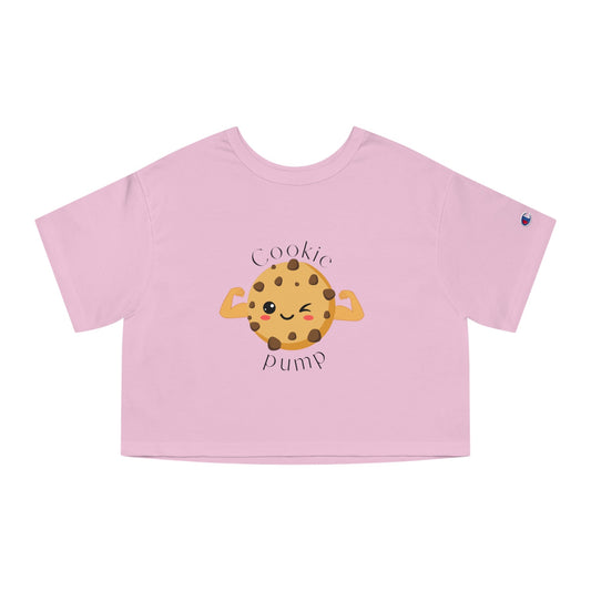 Champion Women's Heritage Cropped T-Shirt - "Cookie Pump" - Mega-licious Cookie Co.