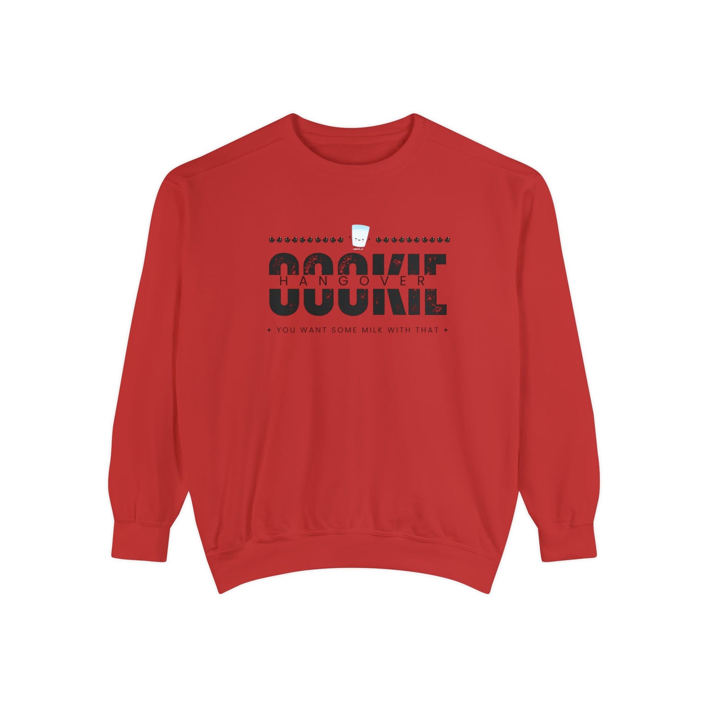 Crewneck Sweatshirt “cookie hangover” - Mega-licious Cookie Co.